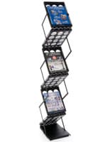 Floor Standing Portable Magazine Holder