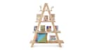 360 Degree View of A-Frame Shelf