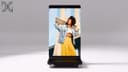 Foldable dvLED Poster 360 Degree Video