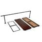 Pipeline Add-On of 2 Shelves & Brackets w/ 1 Outrigger – Dark Brown