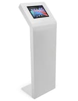 iPad Pro 12.9" and Surface Pro 3 or 4 Fit White iPad Floor Stand Kiosk White iPad floor stand kiosk for iPad Pro 12.9" and Surface Pro 3 or 4