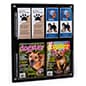 Wall Mounted Acrylic Literature Rack, w/ Adjustable Pockets - Multiple Sizes