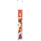8.5 x 11 Ceiling Sign Holder with 16-foot Steel Cable - Clear