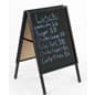 22" x 28" A-Frame Sidewalk Sign Stand, Wet Erase Board, Outdoor