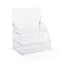 Countertop Acrylic Display, 3 Tiers - Clear