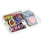 Acrylic Display Tray with 5 Sections - Clear
