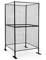 Craft Booth Metal Grid Panels with Iron Construction 4 sided craft booth metal grid panels
