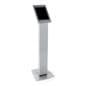 Navigator Series iPad 12.9" Floor Stand w/ ADA Height and Reach Design - Silver