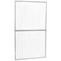 Art Display Grid, (2) 3' x 3' Panels, Iron Mesh - Silver