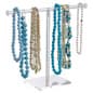 Jewelry Display with T-Bar for Necklaces, Acrylic - Clear
