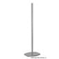 Display Pole for Sign Frames or Literature Pockets - Silver