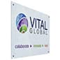 Acrylic Wall Sign w/ Latex Printed Custom Graphics