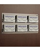Business Card Holders: Wall Mount, 6 Pocket business card holders