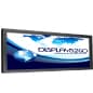 Outdoor Banner Frame with Hinged Edges, Stretching Clamps