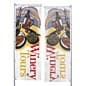 31 x 94-Inch Flag with Custom Full Color Printing, Single-sided