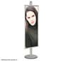 Floor Standing Poster Holder, Snap Frame, Single-Sided, Round Base