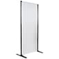 Banner Stand for 36"w Graphics, Adjustable Height - Black