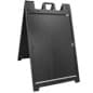 Sidewalk Sign with (2) 24 x 36 Poster Boards, Double-Sided, Fillable Base - Black