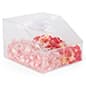 2.5 Gallon Recycled Acrylic Candy Bin, 2 Compartments, Scoop Holder