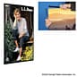 24" x 36" Wall Mounted Poster Holder, Cardboard Backer, Portrait or Landscape - Black