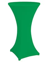 This Kelly Green Stretch Highboy Cover is Designed to Prevent Wrinkles for a Clean Appearance Kelly green stretch highboy cover with wrinkle-free fabric