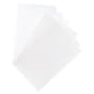 Printable Film Sheets for Sign Frames, 3 Frosted, 3 Clear