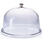 Clear Acrylic Cake Dome, 7.875-inch-tall