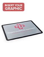 18 x 24 Counter Mat Sign Holder is Clear Clear 18 x 24 Counter Mat Sign Holder