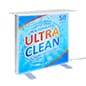 40.5" Tall Backlit Trade Show Counter, Custom Printed SEG Graphics - White