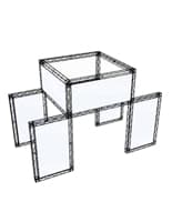 Trade Show Booth Truss System for Businesses Trade Show Booth Truss System with 12 Panels