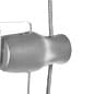 Edge Grip Cable Clamps for Cable Hanging System, Set of 4 - Silver
