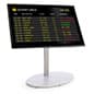LG Commercial Display w/ 4K UHD & Embedded Media Player, Tilting Base - Silver