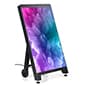 38" Outdoor dvLED Digital A-Frame, Weather Resistant, NovaStar, Key Locking Wheels