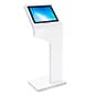 15" Touch Screen Digital Kiosk with Camera, 10pt PCAP Touch, Media Player - White