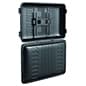 44"-65" Outdoor TV Shields, Weather, UV, and Impact Resistant, Locking Holes - Black