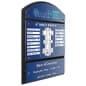18.5” x 25” Directory Sign, Silver Standoffs & Film Sheets - Black