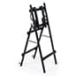41"H Mobile Folding TV Easel with Wheels & Grip Handles For Monitors 32"-55" - Black