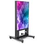 60" Outdoor dvLED Poster, Weather Resistant, NovaStar, Key Locking Wheels