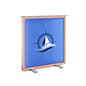 3.5' Backlit Trade Show Counter w/ RGB Frame, SEG Graphics, Double-Sided
