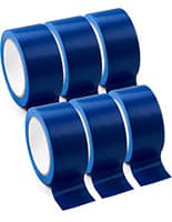 This Blue Vinyl Floor Tape Can Be Written On By Elementary School Staff to Label Classes Blue vinyl floor tape has 2 inch width