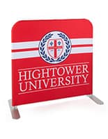 This Tension Fabric Cafe Style Banner Is Great for Company Marketing Tension fabric cafe style banner with personalized artwork