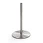 QueuePole Slim 16” Silver Stanchion Post, Rope Not Included