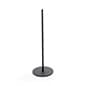 QueuePole Slim 39” Black Stanchion Post, Rope Not Included