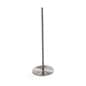 QueuePole Slim 39” Silver Stanchion Post, Rope Not Included