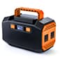 Portable Rechargeable Continuous Power Supply, Lithium-ion Battery - Black/Orange
