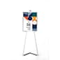 Display Easel for Floor with Bifold Design, 5 Height Settings