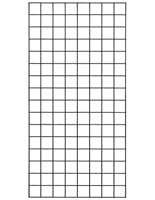 Gridwall Panel Display with Metal Wire and Glossy Finish in Set of 3 Gridwall panel display with Glossy Finish