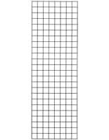 Gridwall Panel Display with Metal Wire and Glossy Finish in Set of 3 Gridwall panel display in gloss finish