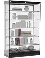 Modern LED Showcase Used for Museum Exhibits Tempered Glass, Modern LED Showcase