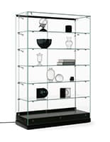 All Glass LED Showcase Great for Retail Stores All Glass LED Showcase, 48" Overall Width